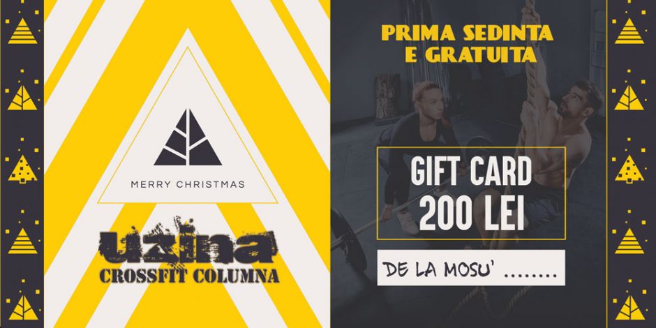 Idei de cadouri pentru sportivi: voucher cadou la CrossFit